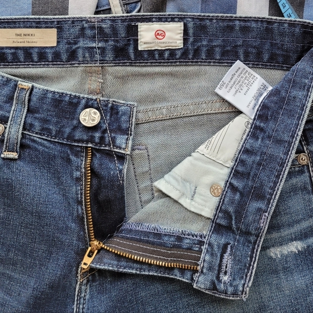 Ag Nikki Relaxed Skinny Jeans 25 - Picture 6 of 11